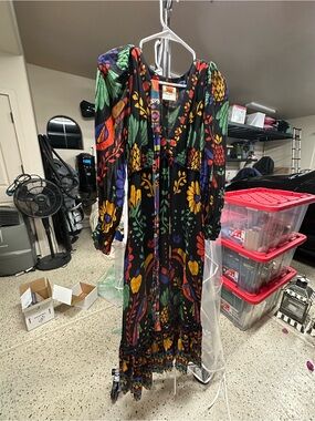 FARM Rio | Dresses | Farm Rio Tropical Wrap Maxi Dress | Poshmark